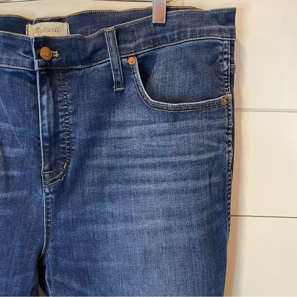 Madewell 10” High Rise Skinny Denim Jeans Womens Size 35P - Picture 8 of 10